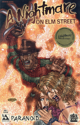 NIGHTMARE ON ELM STREET: Paranoid #1 Convention Seal