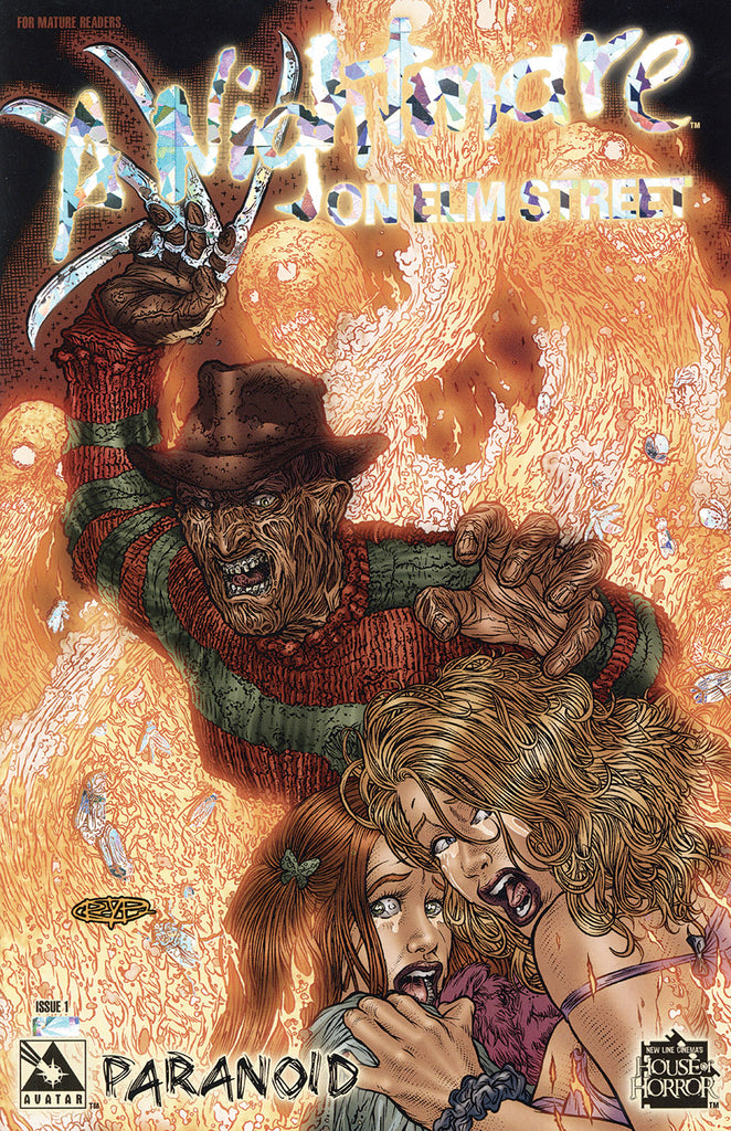 NIGHTMARE ON ELM STREET: Paranoid #1 Prism Foil