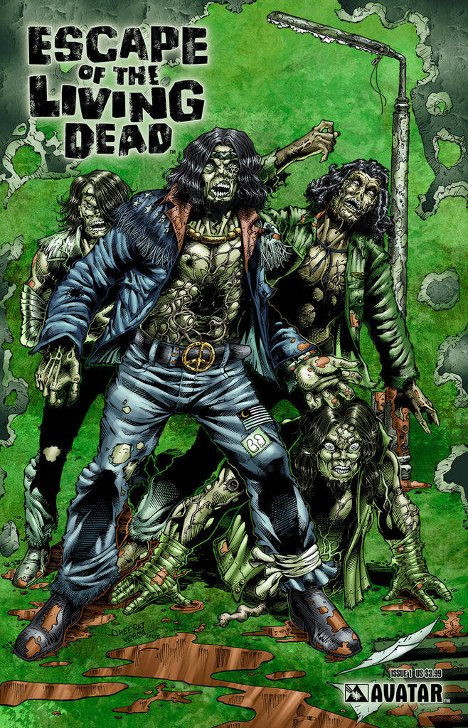 ESCAPE OF THE LIVING DEAD #1 - Digital Copy