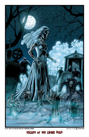 Escape of the Living Dead: Bride C2E2 2011 Print