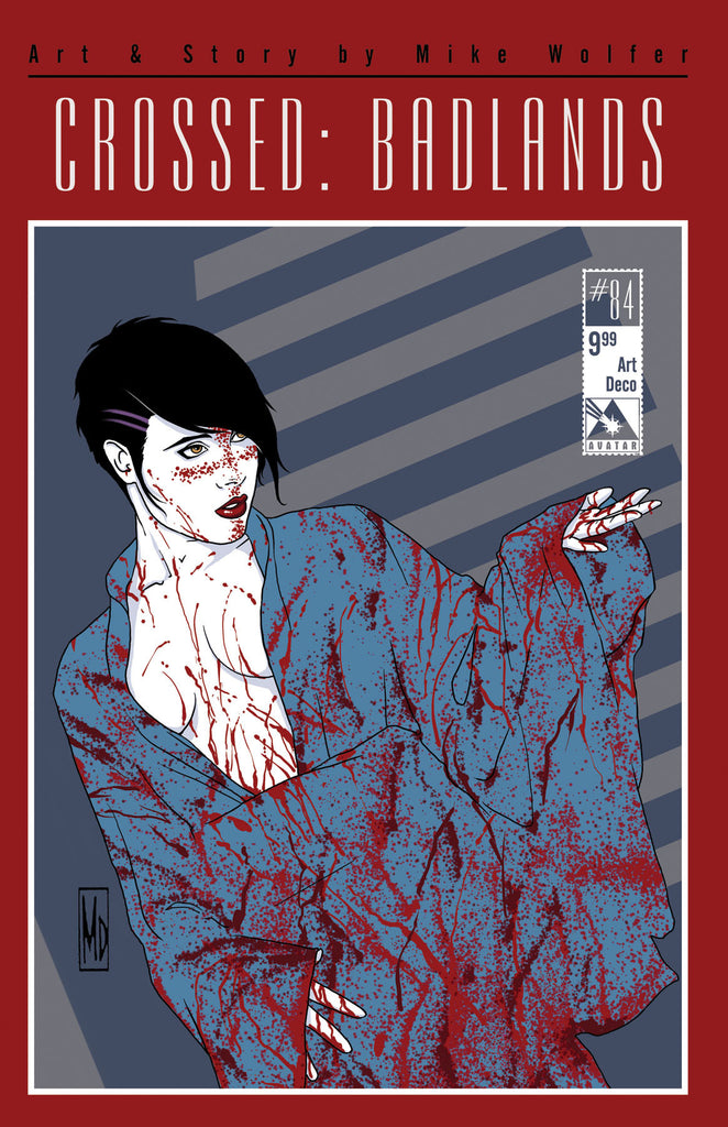 CROSSED: BADLANDS #84 Art Deco