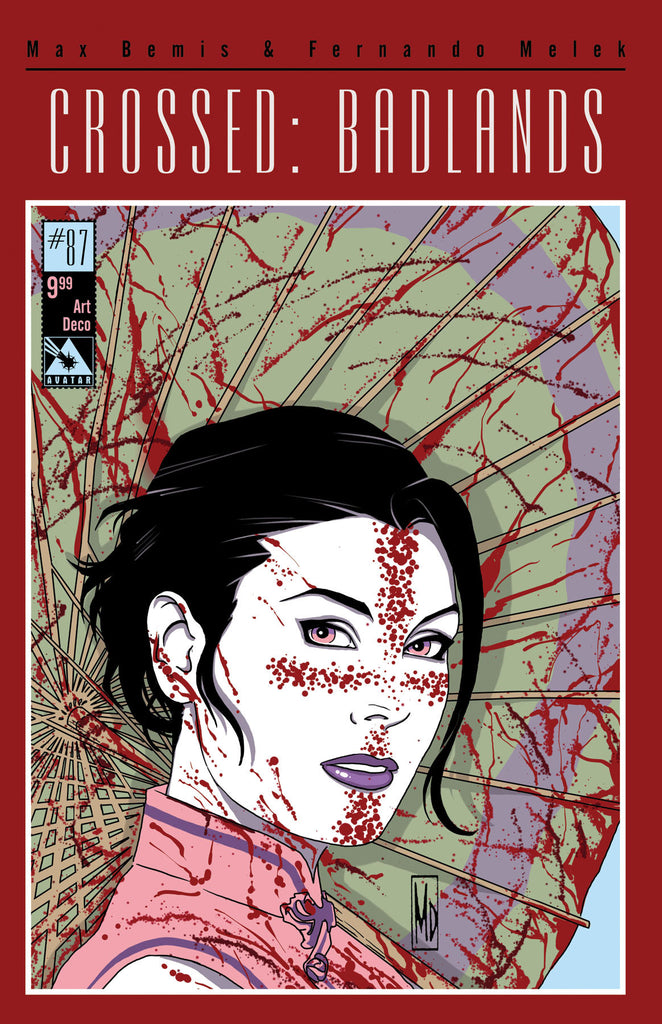 CROSSED: BADLANDS #87 Art Deco