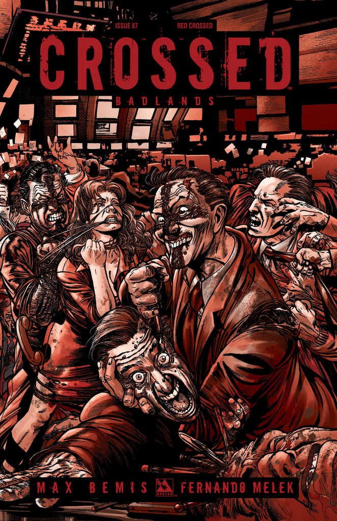 CROSSED: BADLANDS #87 Red Crossed