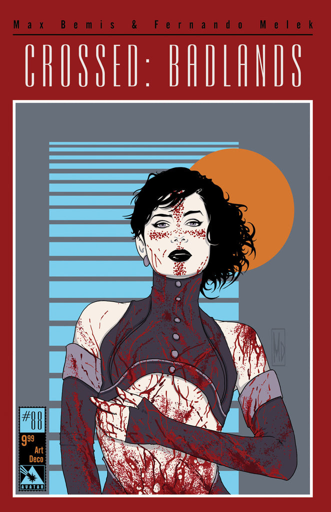 CROSSED: BADLANDS #88 Art Deco