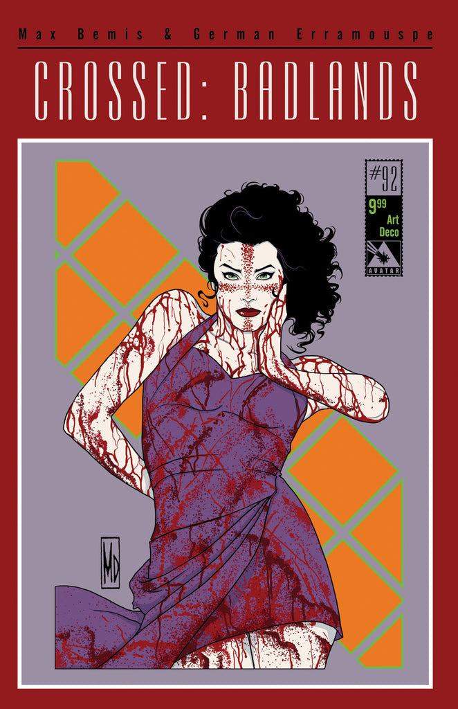 CROSSED: BADLANDS #92 Art Deco