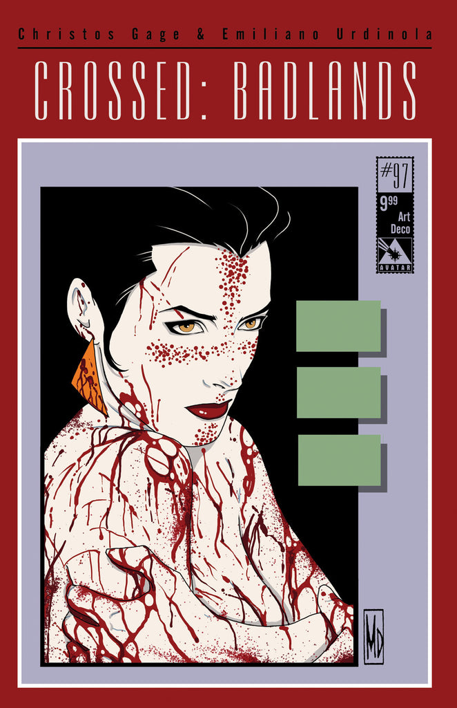 CROSSED: BADLANDS #97 Art Deco