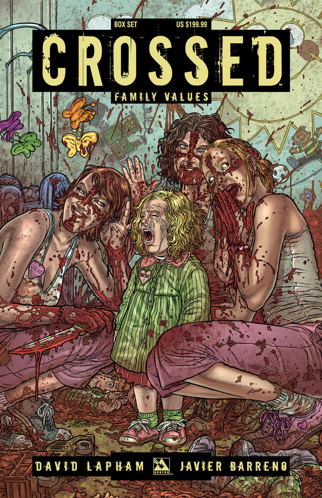 CROSSED: Family Values - COMPLETE COLLECTOR BOX SET