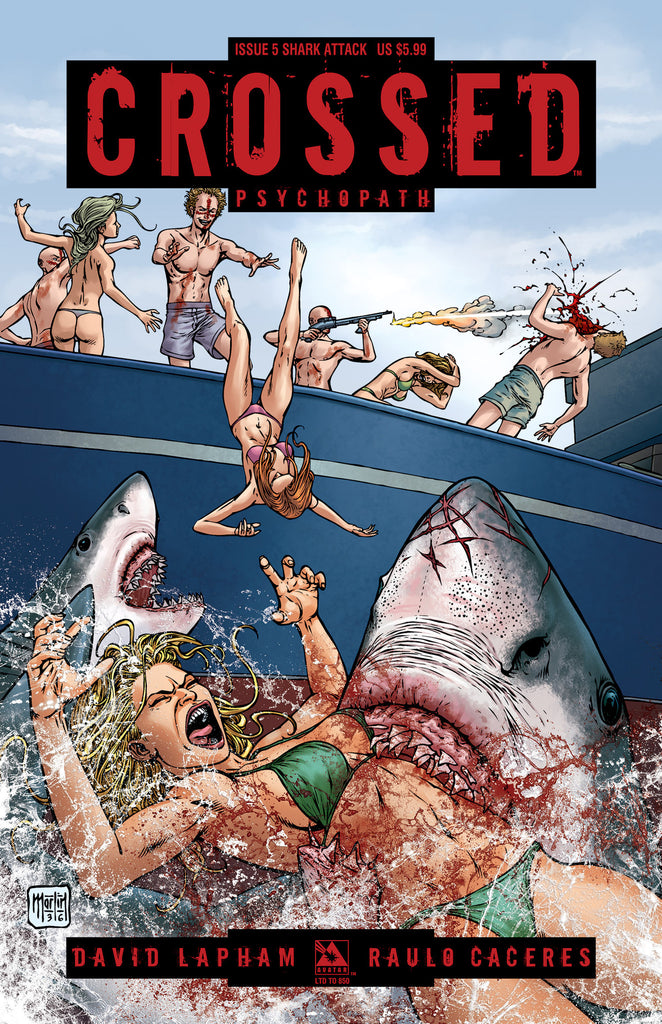CROSSED: PSYCHOPATH #5 Shark Attack