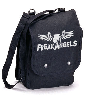 FreakAngels Canvas Map Case Shoulder Bag