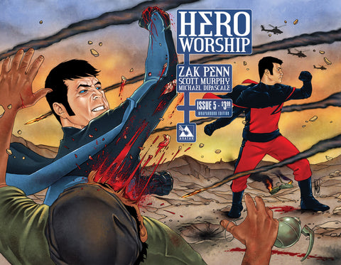 HERO WORSHIP #5 WRAPAROUND COVER