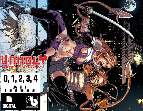 UNHOLY: ARGENT VS ONYX #0,1,2,3 - All released issues