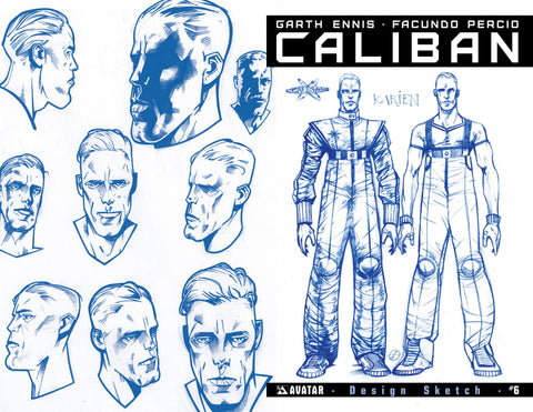 CALIBAN #6 Design Sketch