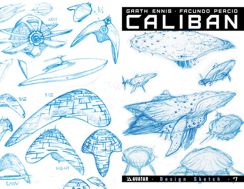 CALIBAN #7 Design Sketch