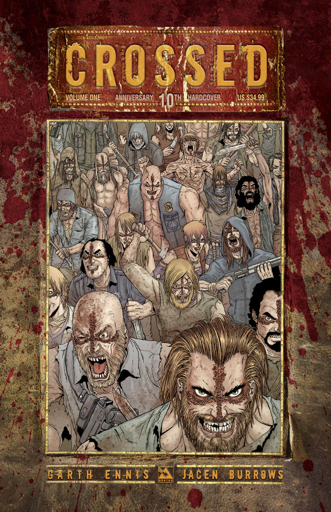 CROSSED VOL 01 Tenth Anniversary Hardcover