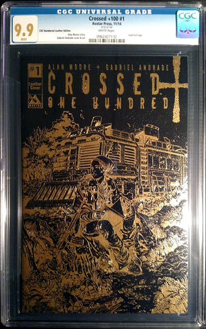 CROSSED +100 #1 Leather CGC 9.9 - Numbered Edition