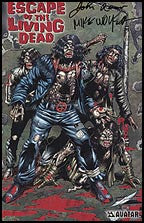 ESCAPE OF THE LIVING DEAD #1 Red Foil Russo Signed