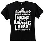 NIGHT OF THE LIVING DEAD 40th Anniversary Zombies T-Shirt -- Size XXL
