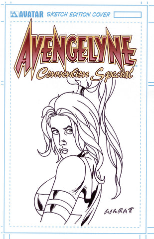 Avengelyne Convention Sp. Mychaels Original Sketch