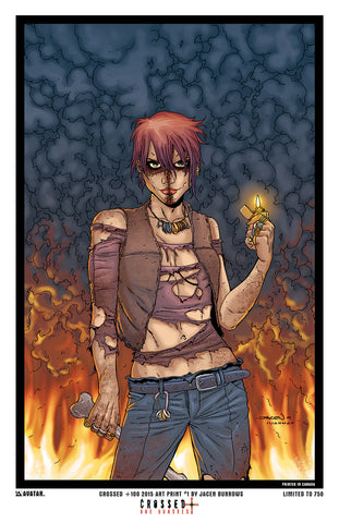 CROSSED +100 Art Print #1