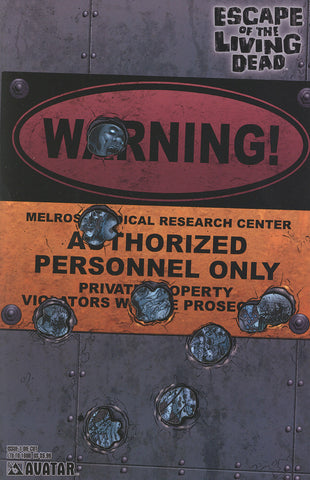 ESCAPE OF THE LIVING DEAD #1 Die Cut