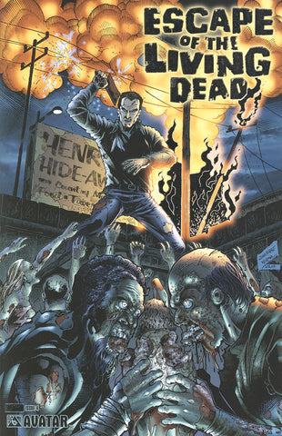 ESCAPE OF THE LIVING DEAD #4 Platinum Foil