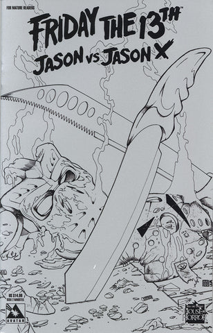 FRIDAY THE 13TH: Jason vs Jason X #2 Nano-Steel