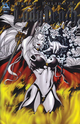 LADY DEATH Annual #1 Platinum Foil