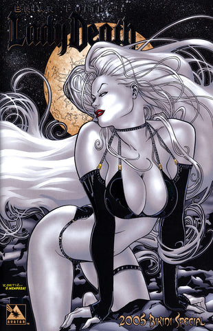 LADY DEATH 2005 Bikini Special Platinum Foil