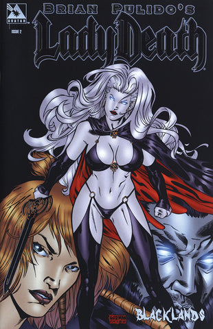 LADY DEATH: Blacklands #2 Platinum Foil