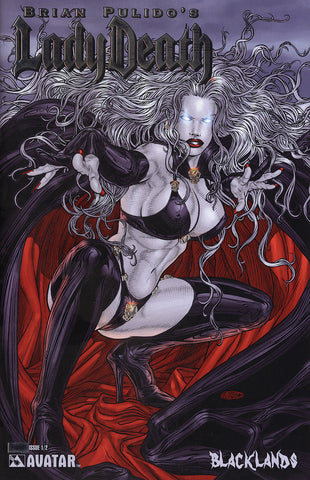 LADY DEATH: Blacklands #1/2 Platinum Foil