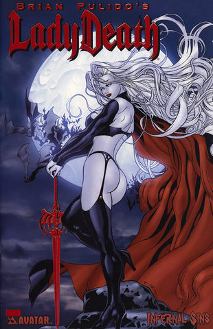 LADY DEATH: Infernal Sins Blood Red Foil