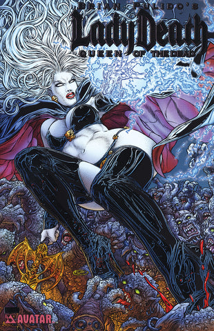 LADY DEATH: Queen of the Dead Platinum Foil