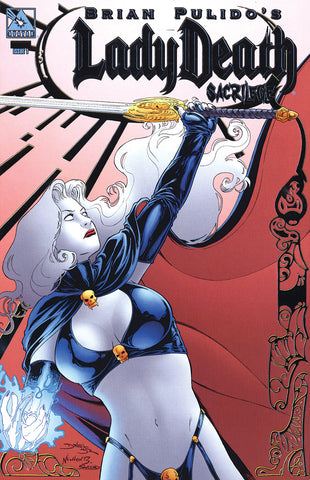 LADY DEATH: Sacrilege #1 Platinum Foil