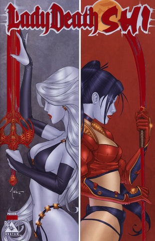 LADY DEATH / SHI Preview Ruby Red Foil
