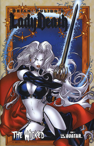 LADY DEATH: The Wicked #1 Platinum Foil