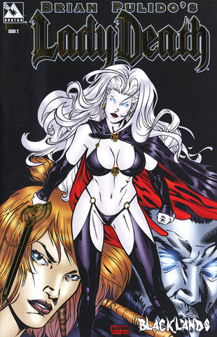 LADY DEATH: Blacklands #2 Gold Foil