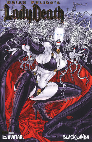 LADY DEATH: Blacklands #1/2 Gold Foil
