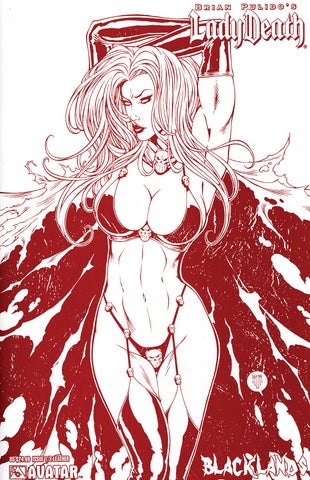 LADY DEATH: Blacklands #1/2 Leather