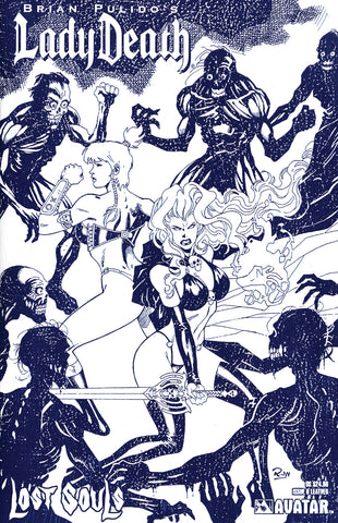 LADY DEATH: Lost Souls #0 Leather