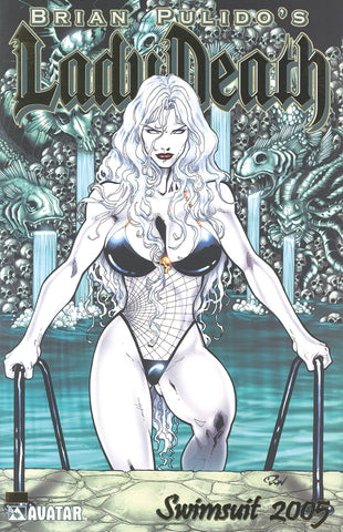 LADY DEATH: Swimsuit 2005 Gold Foil