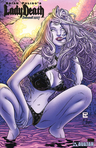 LADY DEATH 2007 Swimsuit Gold Foil