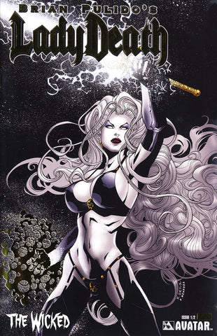 LADY DEATH: The Wicked #1/2 Gold Foil