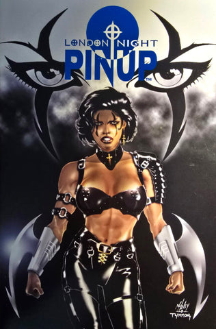 LONDON NIGHT PINUP #1 Royal Blue