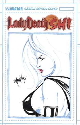 LADY DEATH / SHI Preview Martin Color Sketch - Profile Edition