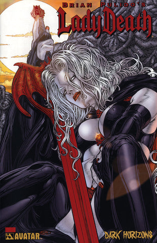 LADY DEATH: Dark Horizons Blood Red Foil