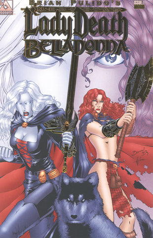 MEDIEVAL LADY DEATH / BELLADONNA #1 Gold Foil