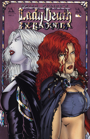MEDIEVAL LADY DEATH / BELLADONNA #1/2 Prism Foil