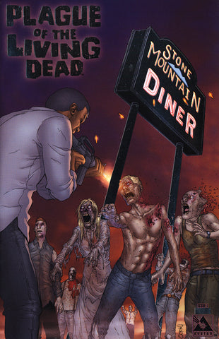 PLAGUE OF THE LIVING DEAD #1 Platinum Foil