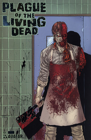 PLAGUE OF THE LIVING DEAD #2 Platinum Foil