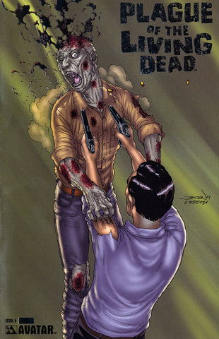PLAGUE OF THE LIVING DEAD #5 Platinum Foil